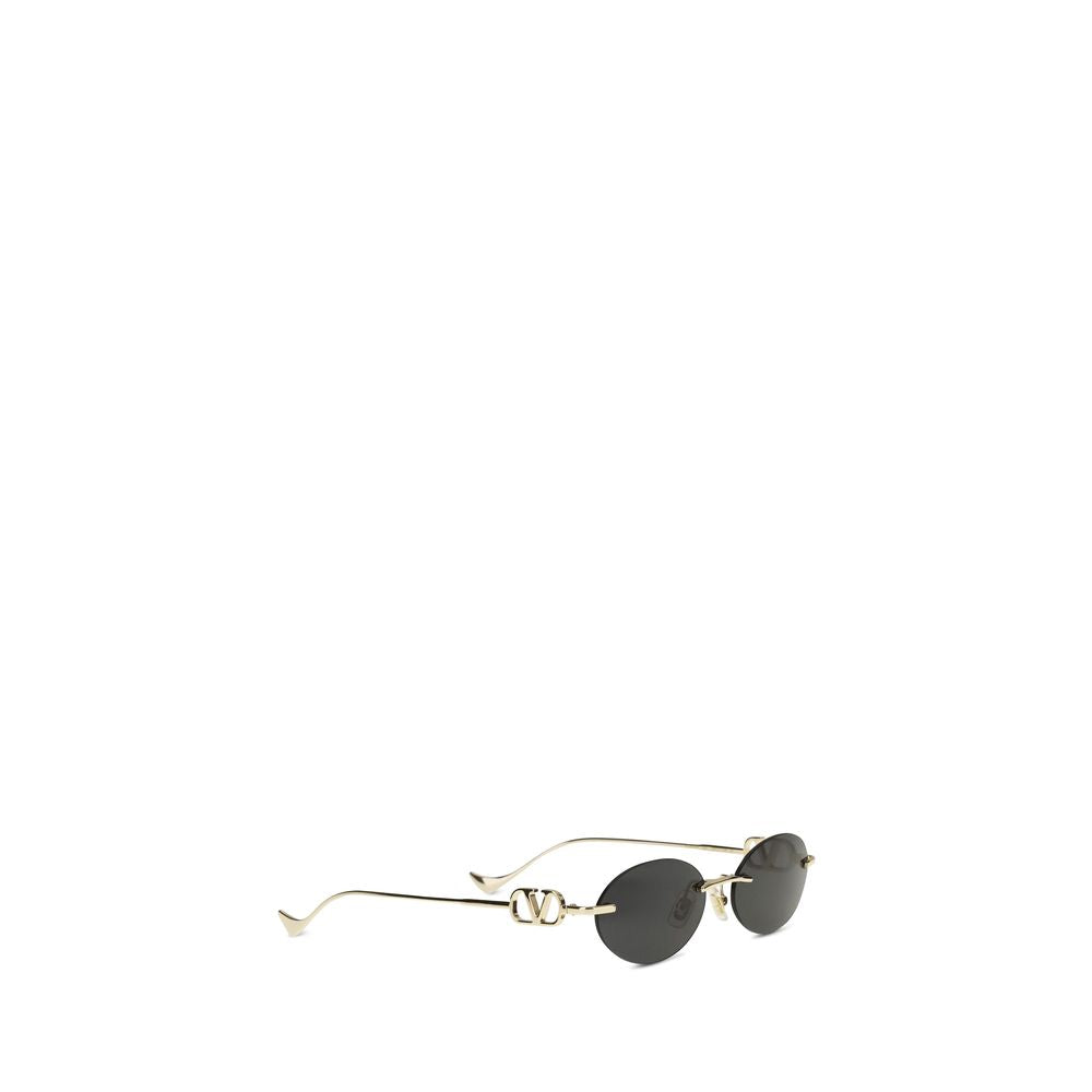 Valentino Garavani Black Metal Sunglasses